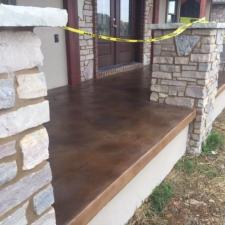 Exterior Beautification of existing concrete patios in Morristown, TN 3