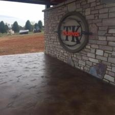 Exterior Beautification of existing concrete patios in Morristown, TN 4
